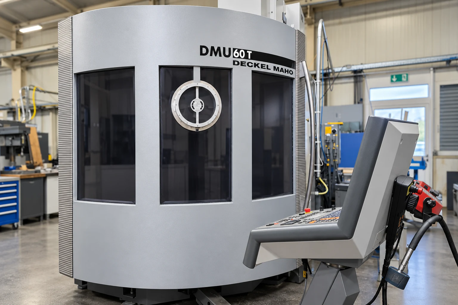 Die DMU 60 T von DECKEL MAHO in der TMB-Werkstatt