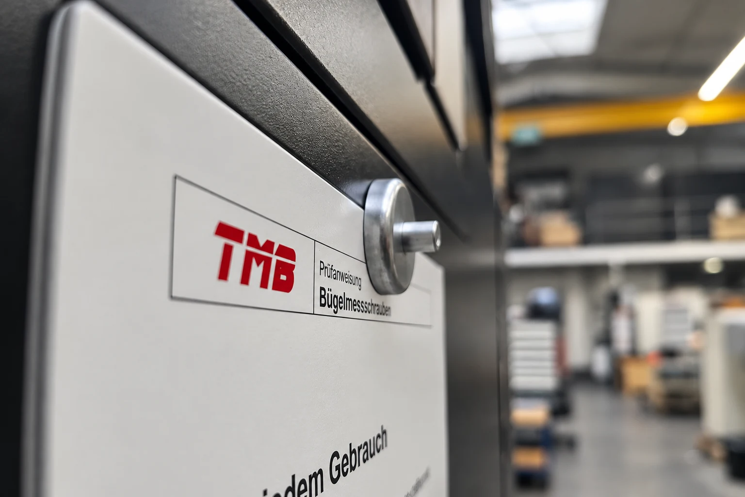 TMB-Prüfanweisung für Bügelmessschrauben in der Werkstatt